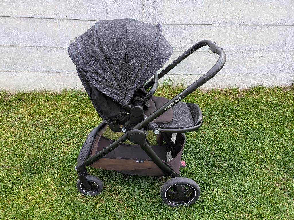 Maxi-Cosi Adorra kinderwagen + reiswieg, Gebruikt, Verstelbare duwstang, Maxi-Cosi, Ophalen