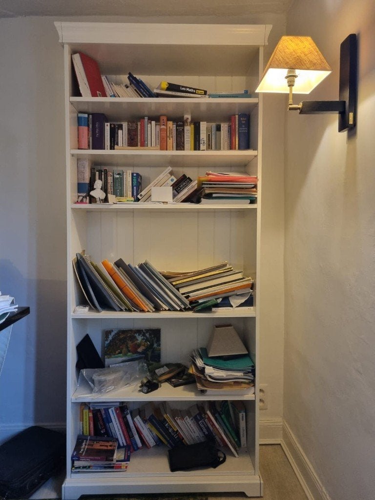 Bibliothèque, Maison & Meubles, 25 à 50 cm, Comme neuf, 100 à 150 cm, Enlèvement