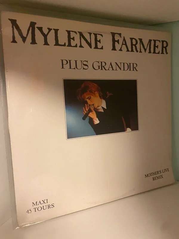 Mylène Farmer – Plus Grandir - maxi_single 12", Envoi, Utilisé, Pop