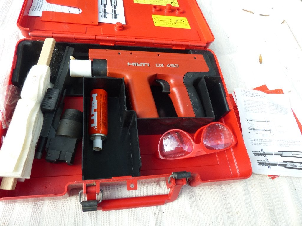 Hilti DX450, Enlèvement, Comme neuf, Cloueuse/agrafeuse, Hilti