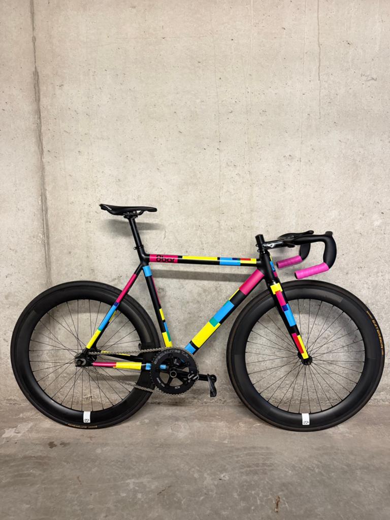 8Bar pistefiets - baanfiets - criteriums, Fietsen en Brommers, Fietsen | Racefietsen, Ophalen, Gebruikt, Aluminium