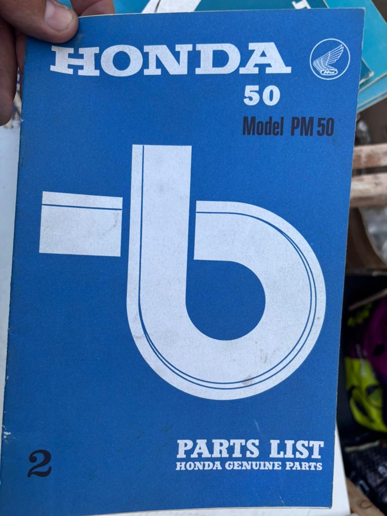 Partslist Honda Kanguro PM50, Ophalen of Verzenden, Honda