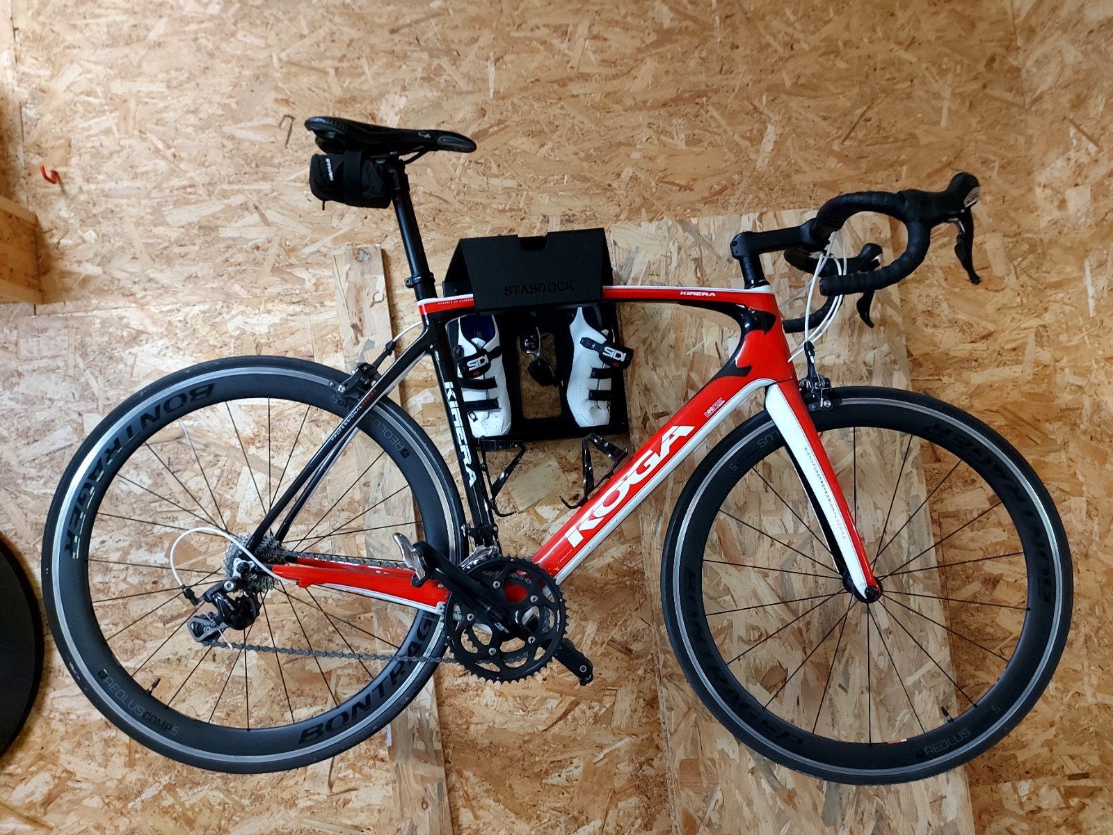 Vélo de route en carbone Koga Kimera Signature — Taille 58, 10 à 15 vitesses, Frein sur jante, 57 à 61 cm, Enlèvement