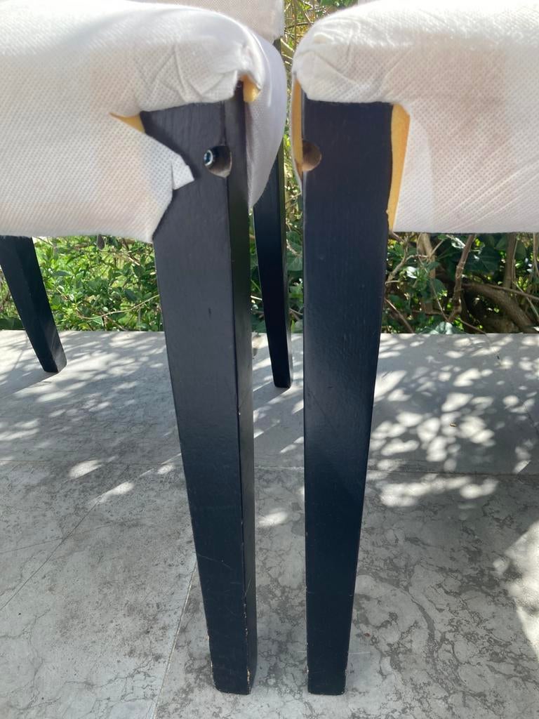 Lot de 6 chaises IKEA - Henriksdal - bois noir, Autres couleurs, Enlèvement, Bois, Cinq, Six Chaises ou plus