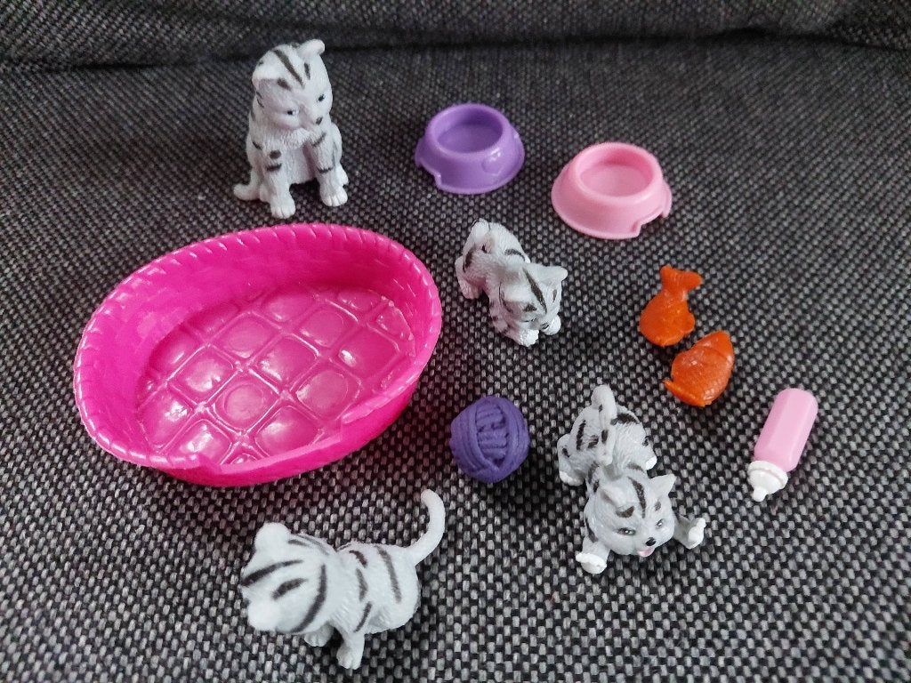 Mamapoes en haar kittens mini-spel, Ophalen of Verzenden, Zo goed als nieuw, Ontdekken