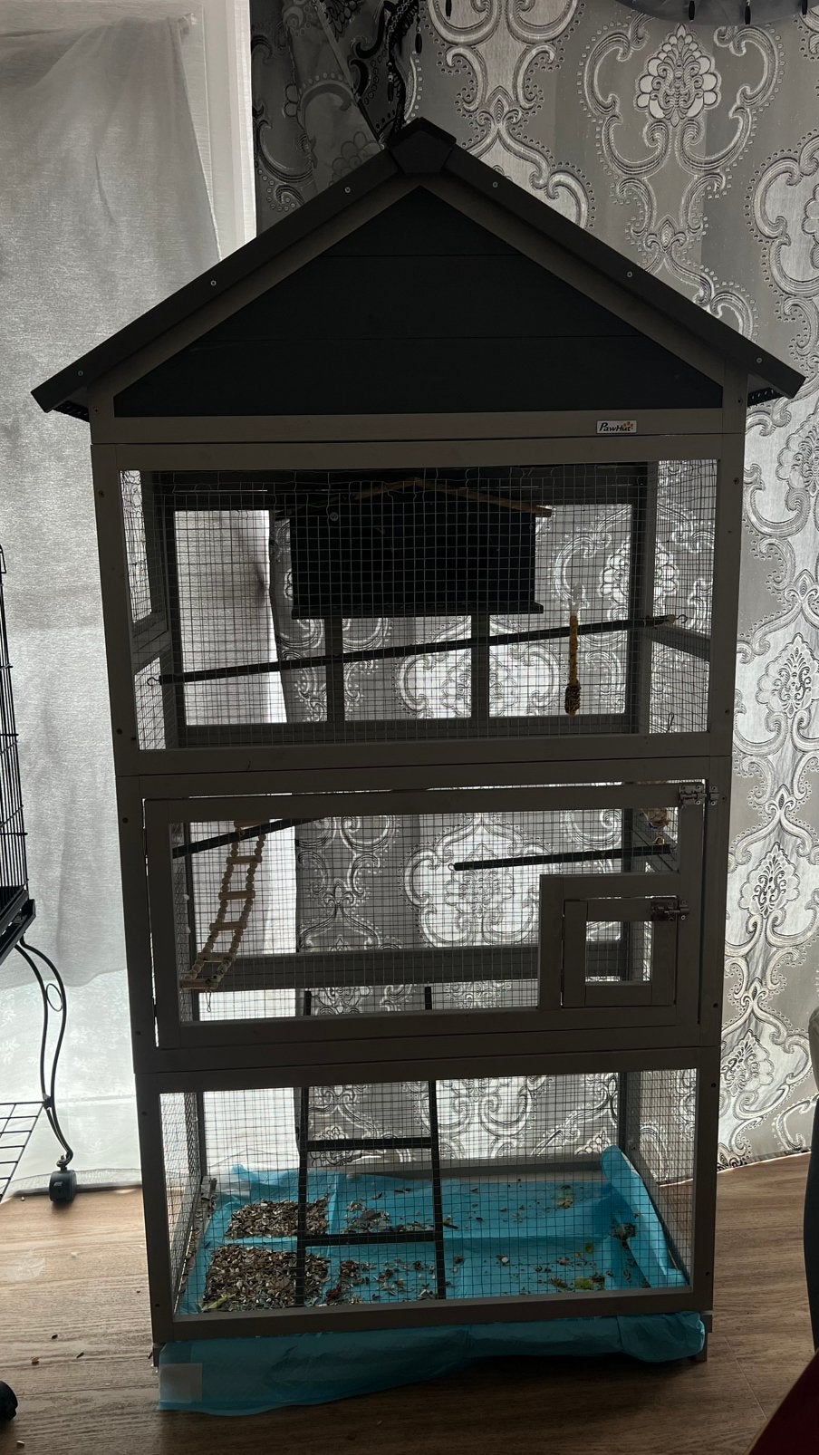 Vogelkooi / Volière te koop, Dieren en Toebehoren, Ophalen of Verzenden, Zo goed als nieuw, Vogelkooi
