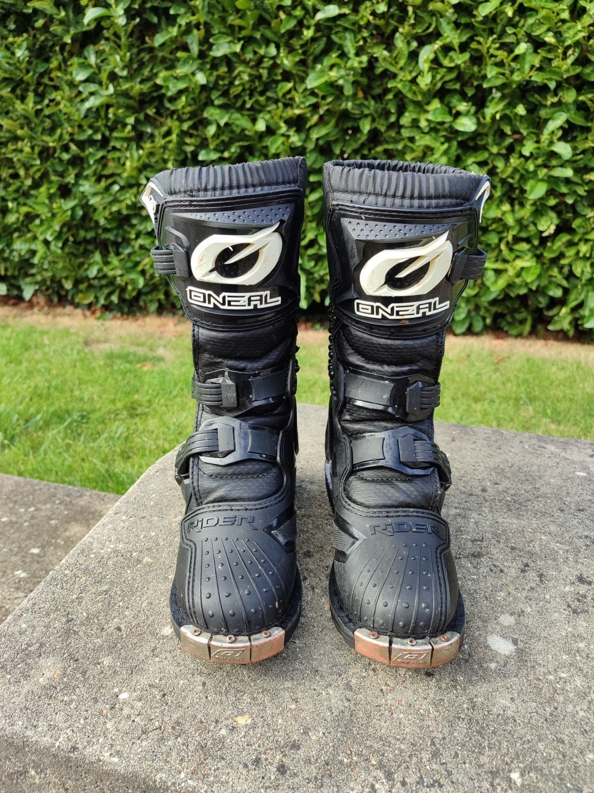 Bottes de cross enfant taille 35, Enlèvement, Seconde main, Bottes