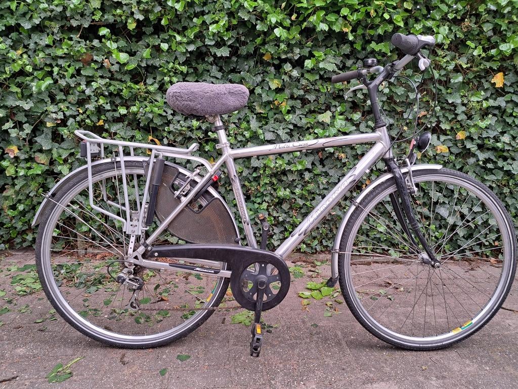 Mooie herenfiets Minerva, Fietsen en Brommers, Ophalen