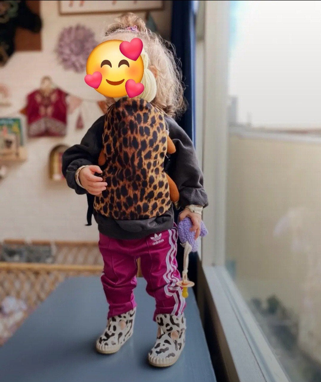 poppendrager / knuffel draagzak NIEUW, Ophalen of Verzenden, Nieuw, Babypop