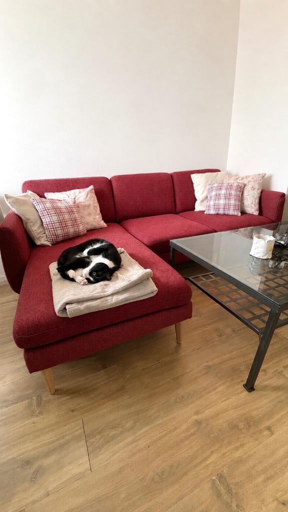 ️ Canapé IKEA 3 places à vendre – 350€, Trois personnes, 100 à 125 cm, Banc d'angle, 200 à 250 cm