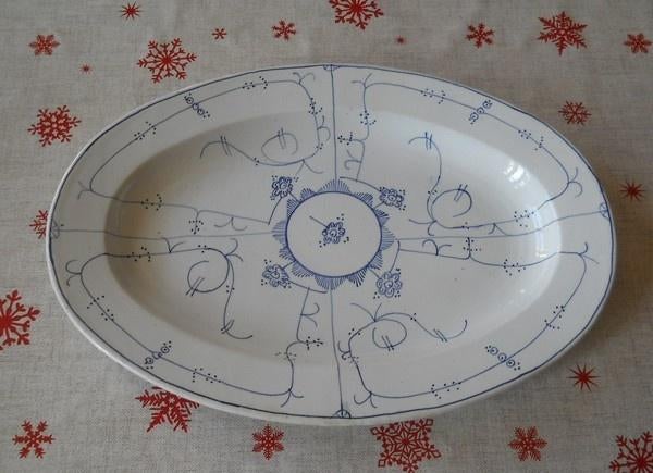 Plat ovale Auguste Mouzin et Compagnie - Wasmuel Quaregnon, Enlèvement
