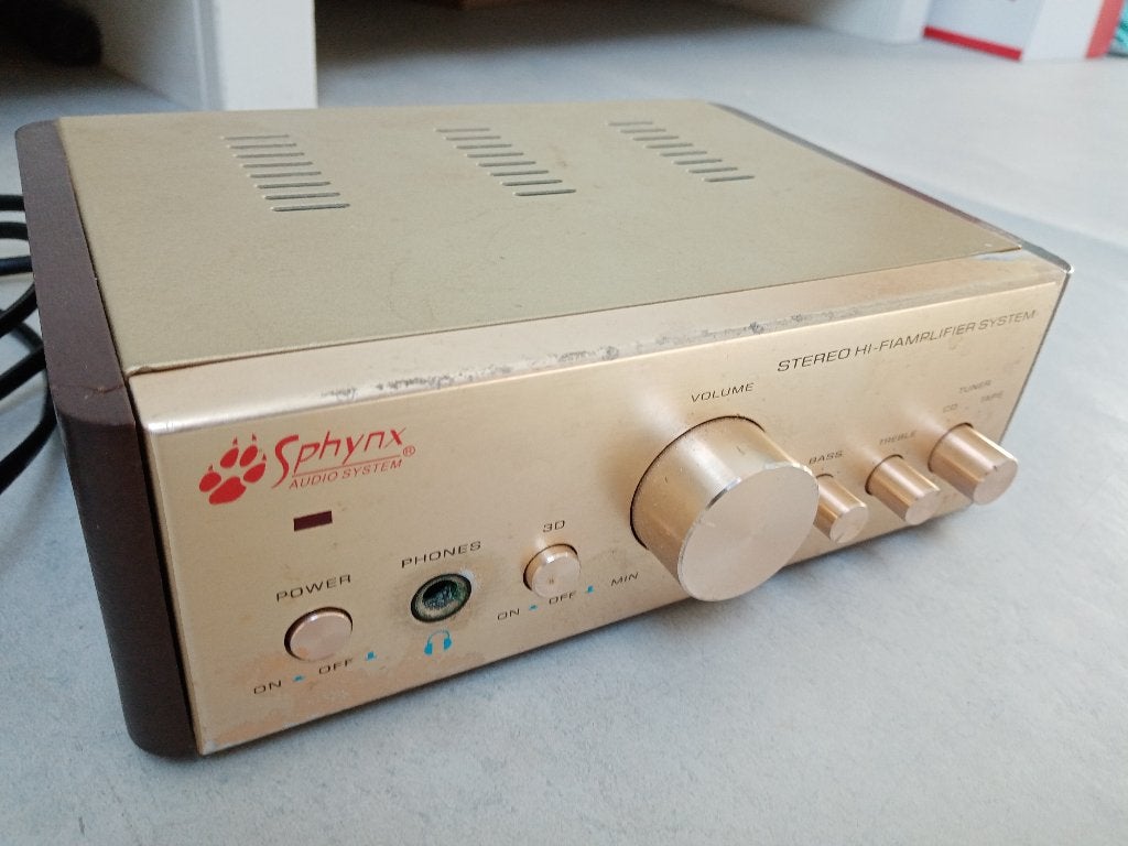 Amplificateur Sphynx Audio System E-Sat 1, TV, Hi-fi & Vidéo, Autres marques, Moins de 60 watts, Enlèvement ou Envoi, Stéréo