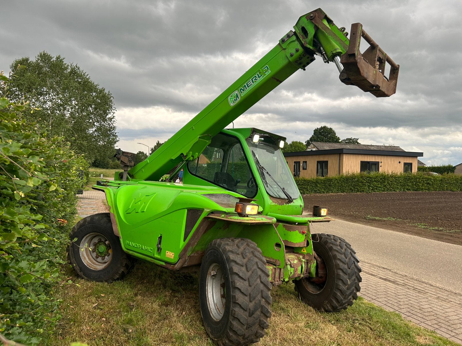Merlo P34.7 plus, Enlèvement, Chariot télescopique