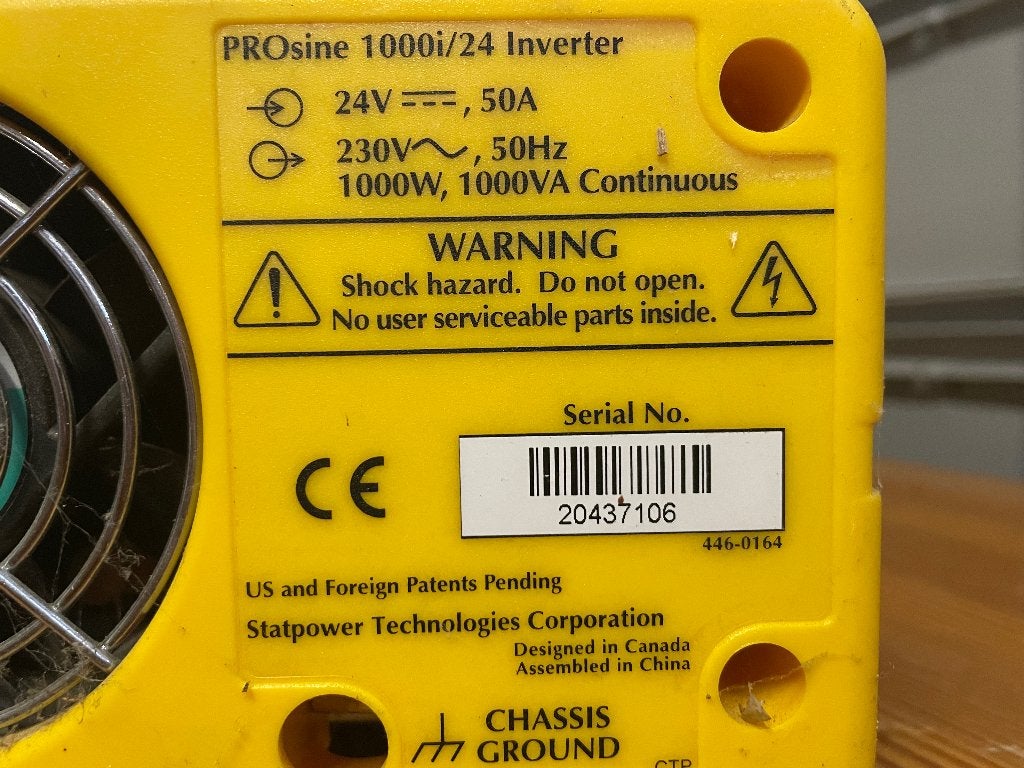 Omvormers 24V => 230V, Ophalen, Gebruikt