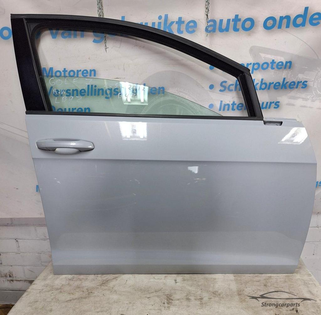 Deur Portier VW Golf 7 rechts voor in goede staat kleur LB9Z, Auto-onderdelen, Carrosserie, Deur, Volkswagen, Voor, Rechts, Gebruikt