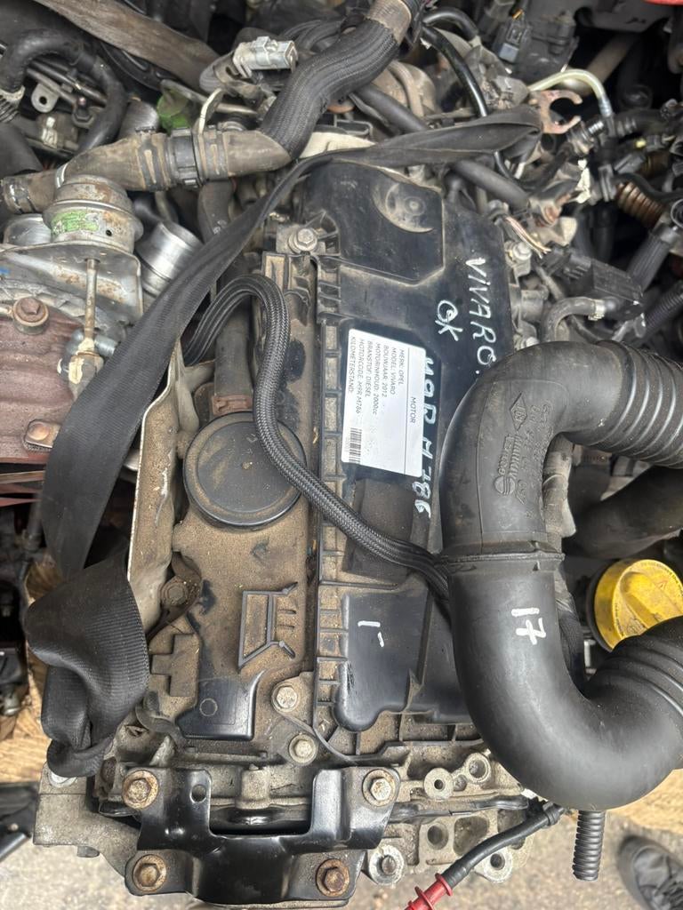 MOTOR OPEL VIVARO RENAULT TRAFIC 2.0 DIESEL *M9R786, Ophalen, Gebruikt, Opel