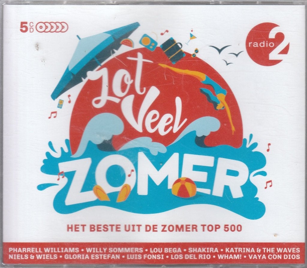 Zot veel zomer met beste uit zomer Top 500, Cd's en Dvd's, Verzenden, Pop