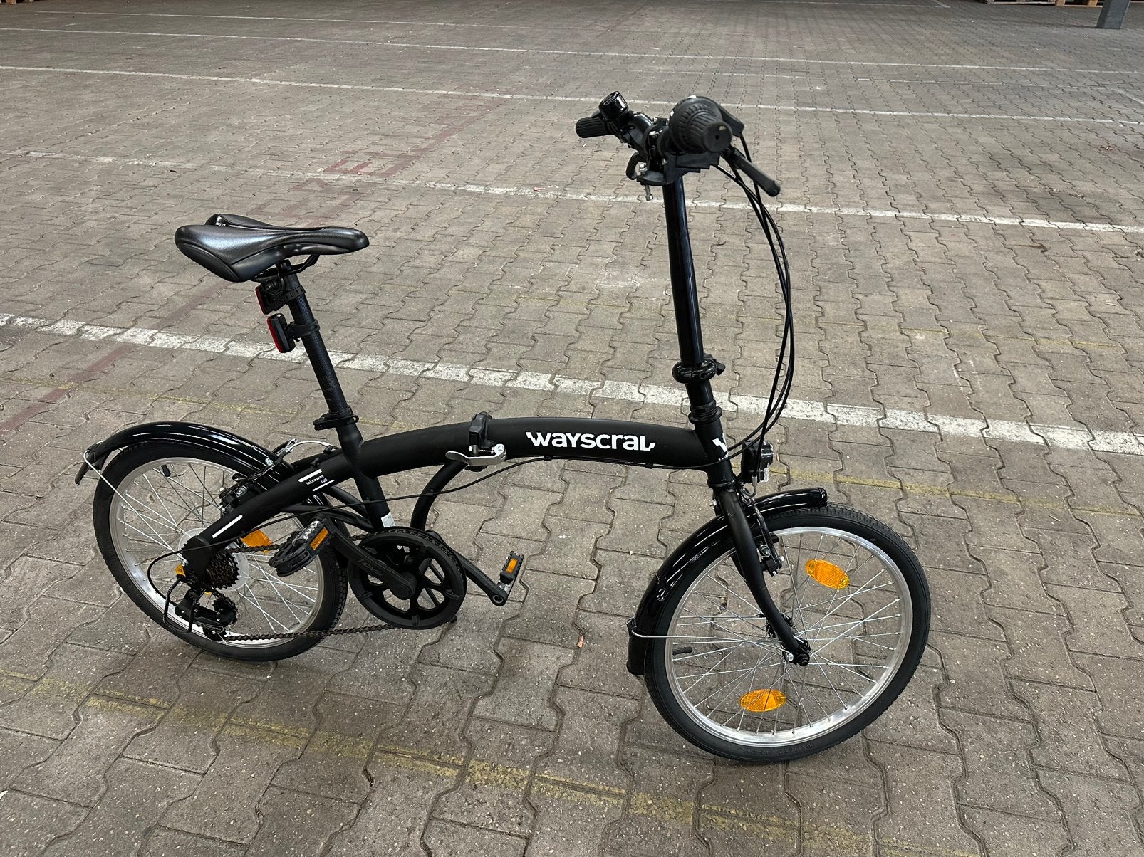 Wayscral opvouwbare fiets met 6 Shimano versnellingen, Fietsen en Brommers, Ophalen, Nieuw, Versnellingen