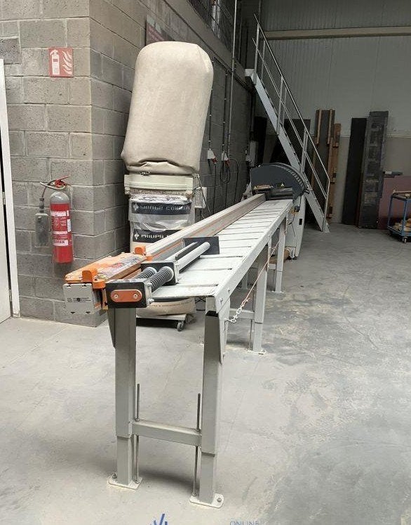TigerStop TS550 Full Auto – automatische afkortzaaginstallat, Ophalen
