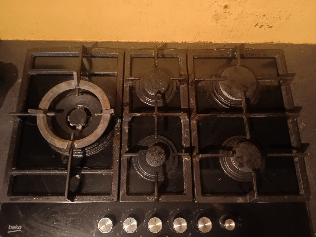 Taque vitrocéramique gaz, Electroménager, Gaz, Encastré, Enlèvement, Utilisé