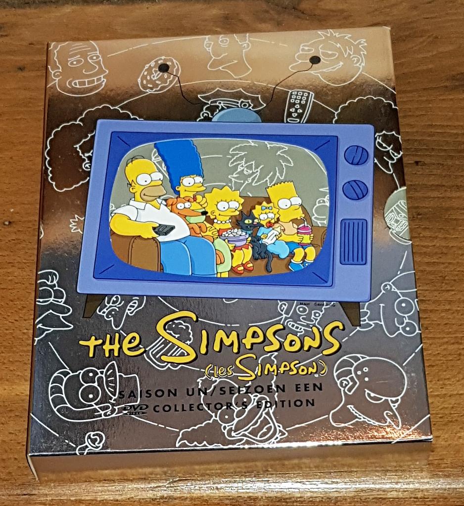 Les simpson, saison 1, À partir de 16 ans, Envoi, Utilisé, Coffret