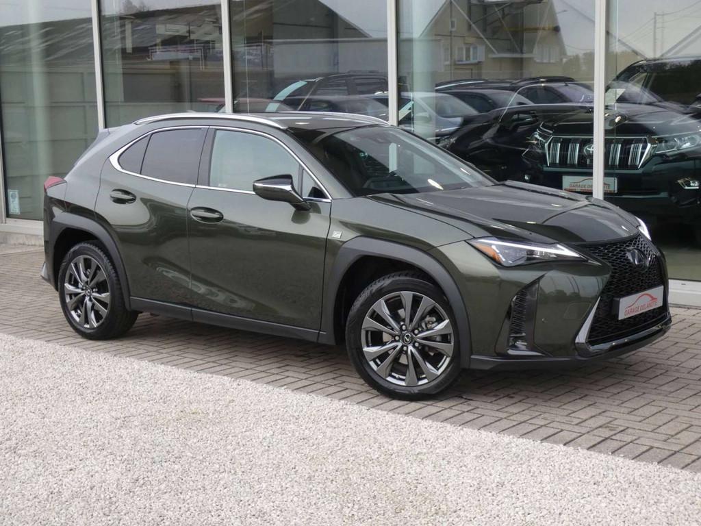 Lexus UX 250H HYBRID F-Sport Design +COGNAC LEDER +Dodehoek, Auto's, Lexus, Gebruikt, 4 cilinders, 5 zetels, 5 deurs
