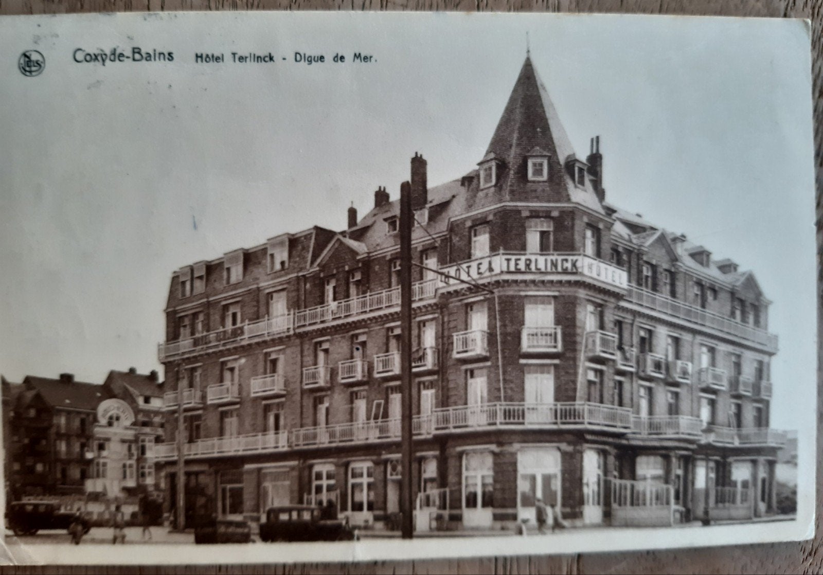 HÔTEL KOKSIJDE COXYDE LA DIGUE ZEEDIJK À TERLINCK, Collections, Enlèvement ou Envoi