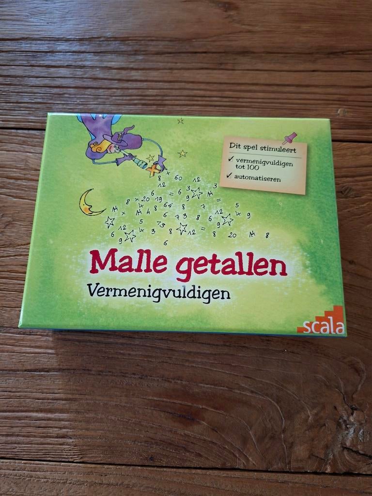 Educatief spel: Malle getallen, Ophalen, Zo goed als nieuw, Rekenen