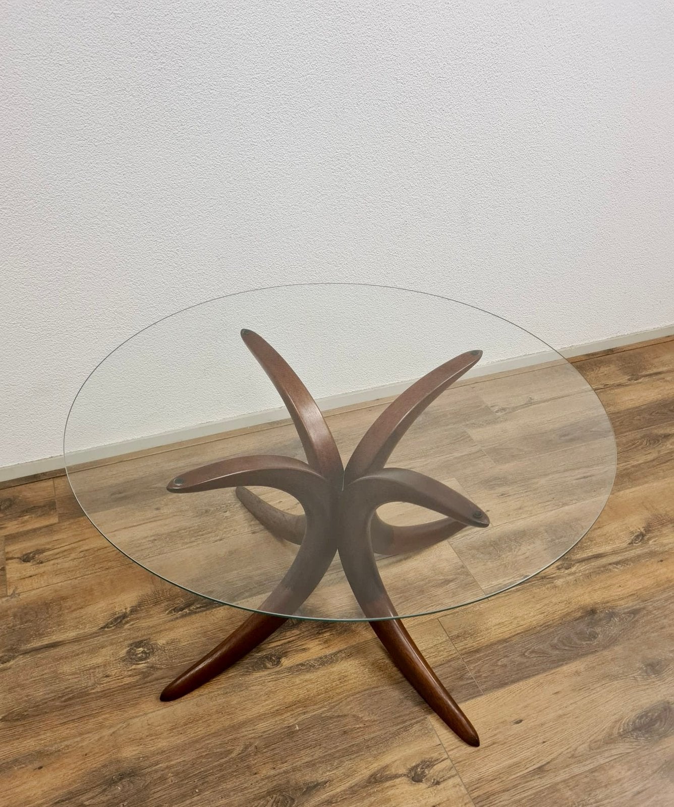Vintage Deense salontafel koffietafel jaren 60 / 70, Huis en Inrichting, Ophalen, 50 tot 100 cm, Zo goed als nieuw, Teakhout