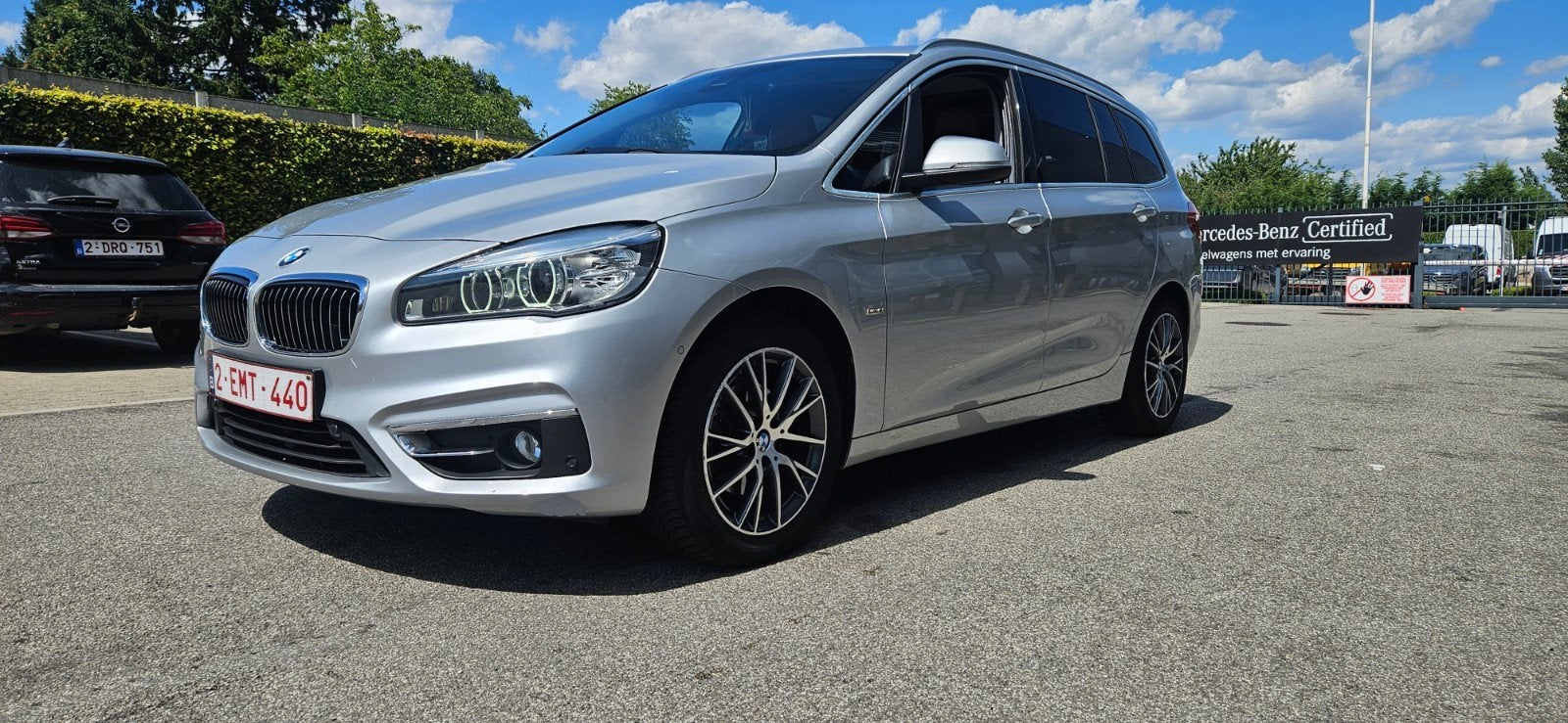 BMW 216D GRAN TOURER LUXE LIJN, Auto's, Bi-Xenon koplampen, Monovolume, 7 zetels, Leder