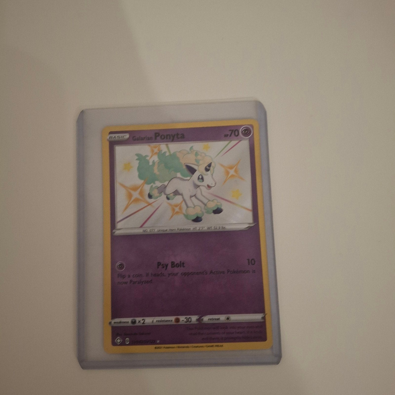 Galarian ponyta te koop, Hobby en Vrije tijd, Verzamelkaartspellen | Yu-gi-Oh!, Ophalen