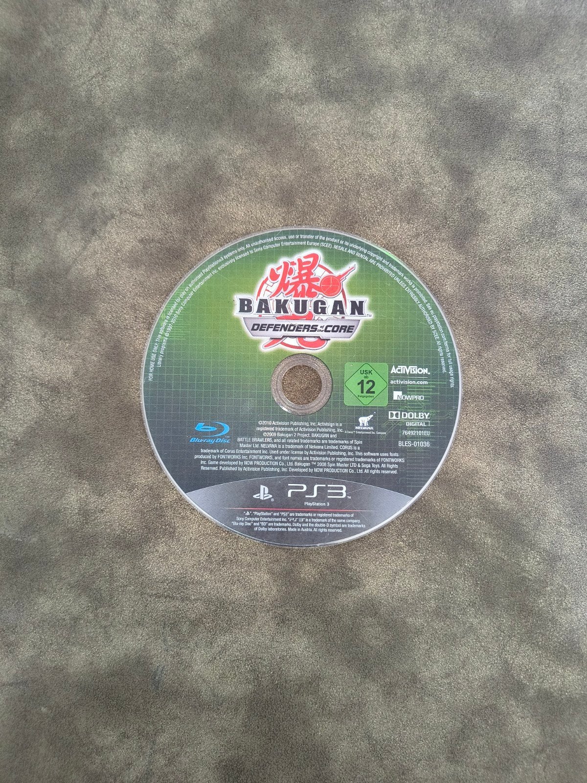 Bakugan : Defenders of the Core (version PlayStation 3)., Online, 1 joueur, À partir de 12 ans, Aventure et Action