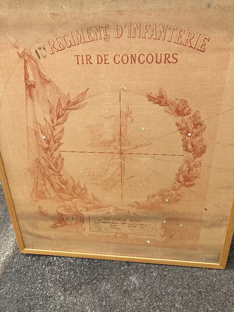 Militaire schietstand 1891, Enlèvement