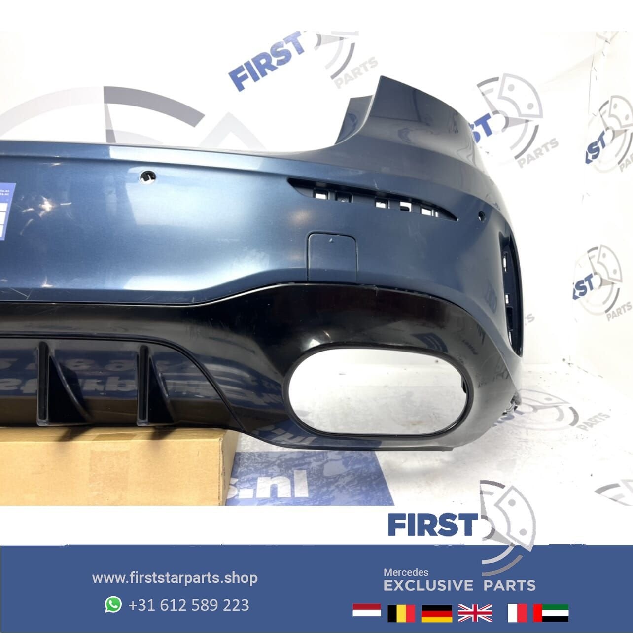 W177 A KLASSE 2024 FACELIFT A45 S AMG ACHTERBUMPER  Originee, Arrière, Utilisé, -, -