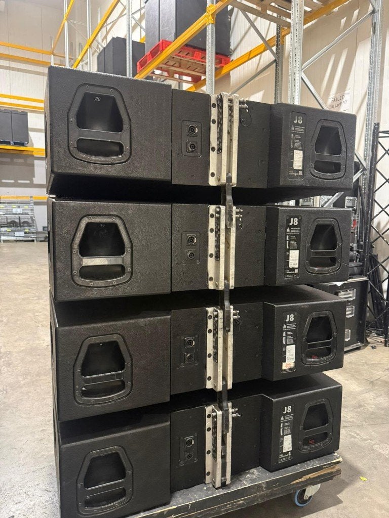 Uitzonderlijk complete d&b audiotechnik geluidsset te koop, Audio, Tv en Foto, Luidsprekerboxen, Inclusief kabels, Speakerset