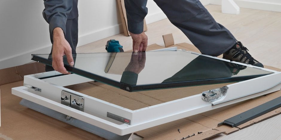4x Glaswerk velux voor dakraam 140 78, Doe-het-zelf en Bouw, Ophalen, Zo goed als nieuw