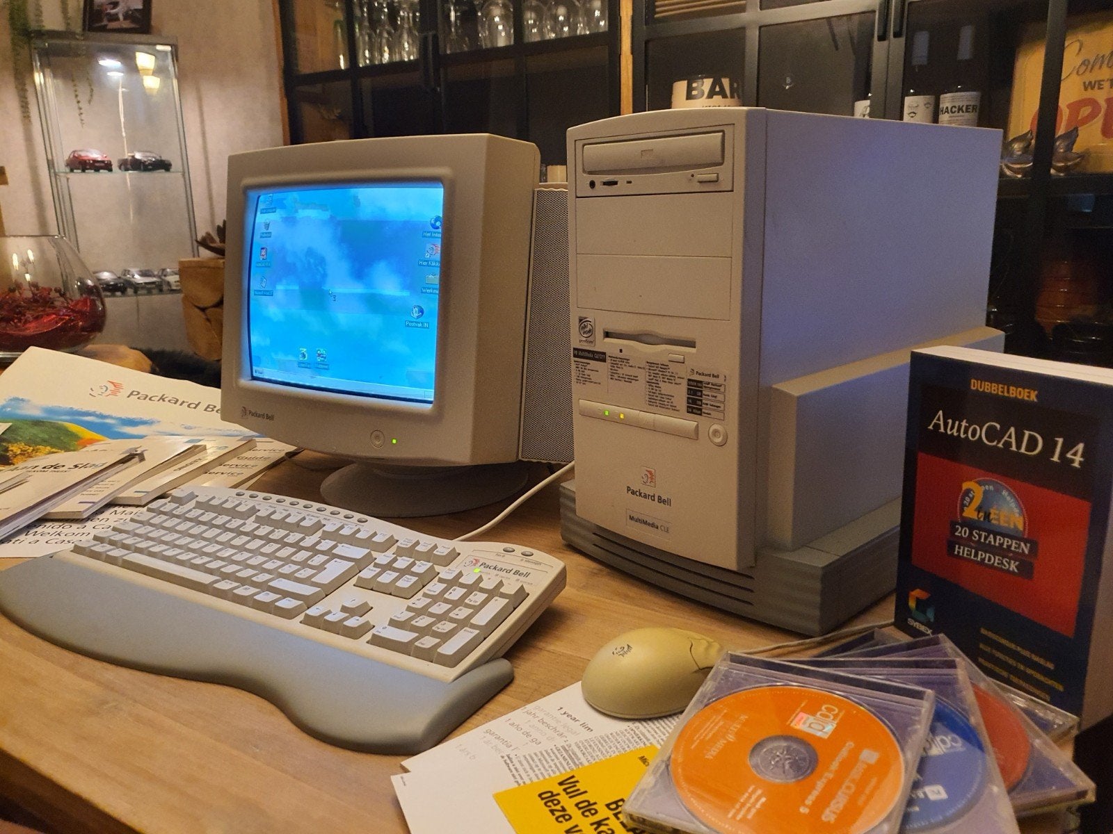 Packardbell CLE1211 win95, Computers en Software, Ophalen