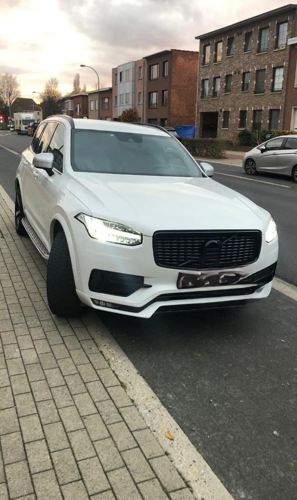 VOLVO XC90 R-DESIGN D5, Auto's, Wit, Diesel, Particulier, Elektronische parkeerrem