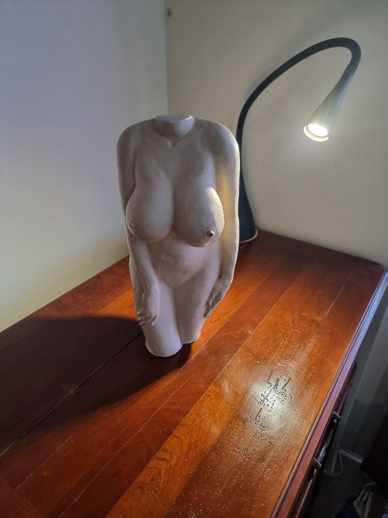 Buste femme, Antiquités & Art, Autres styles, Enlèvement, 20 - 50 cm, Matériau naturel