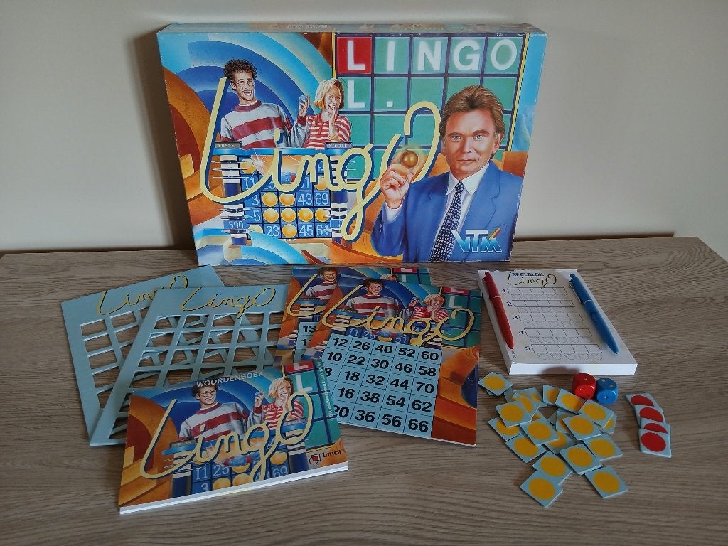 Lingo (gezelschapsspel), Ophalen, Zo goed als nieuw
