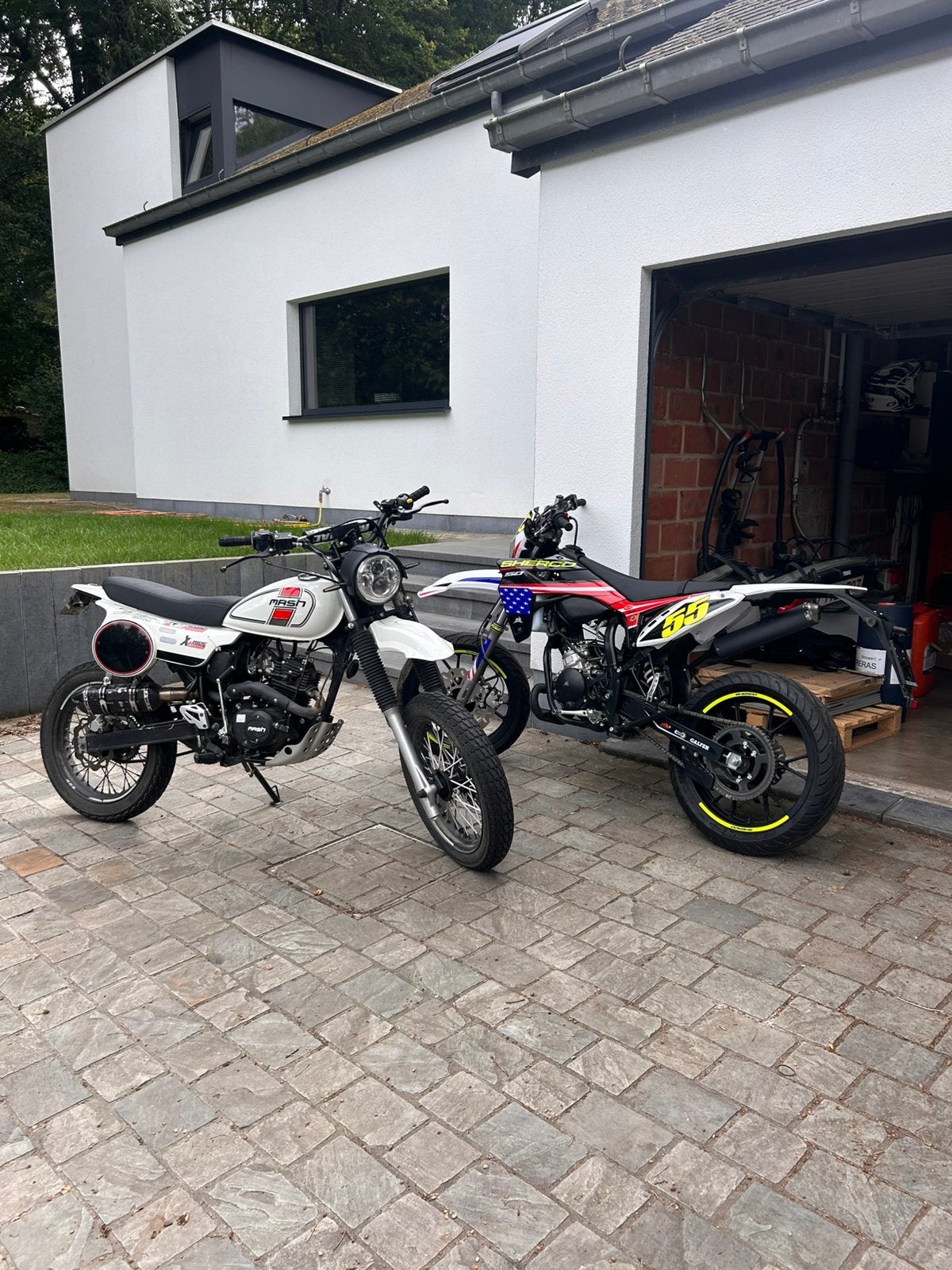 Mash x-ride 50( 85cc), Fietsen en Brommers, Ophalen, Blok