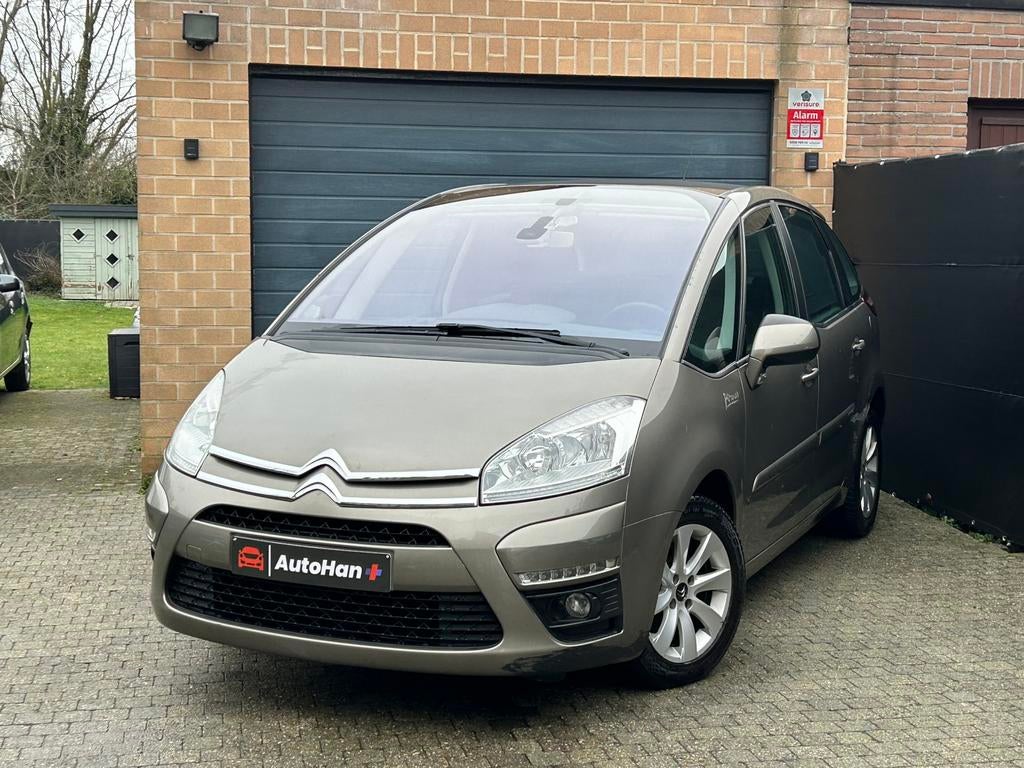 Citroen C4 Picasso 1.6i VTi120 Airco CruisControle 2sleutels, Voorwielaandrijving, Euro 5, Zwart, 4 cilinders