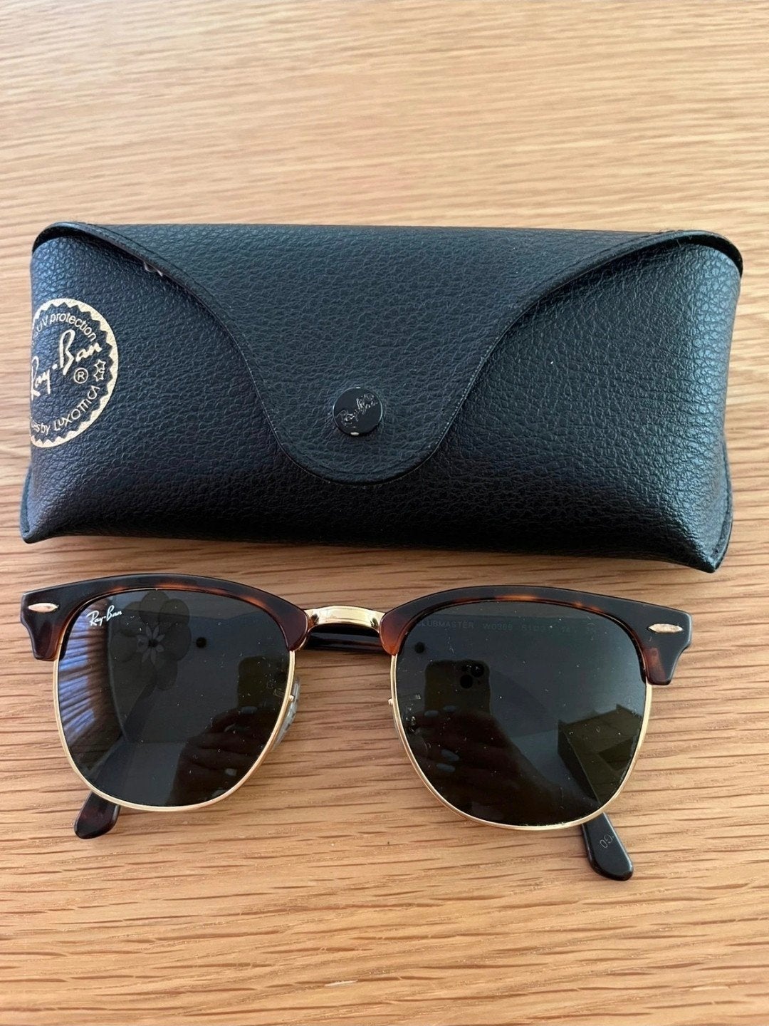 Lunettes Ray-ban Clubmaster original, Ophalen of Verzenden, Bril, Ray-Ban