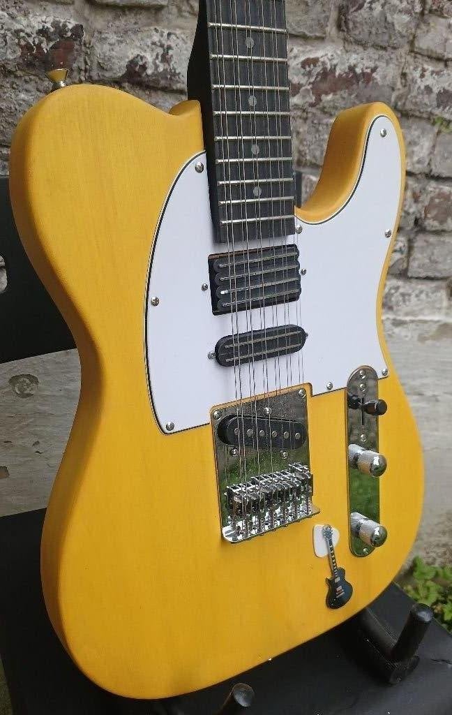 PYSX 12 Strings Eletric guitar, Ophalen of Verzenden, Gebruikt, Solid body
