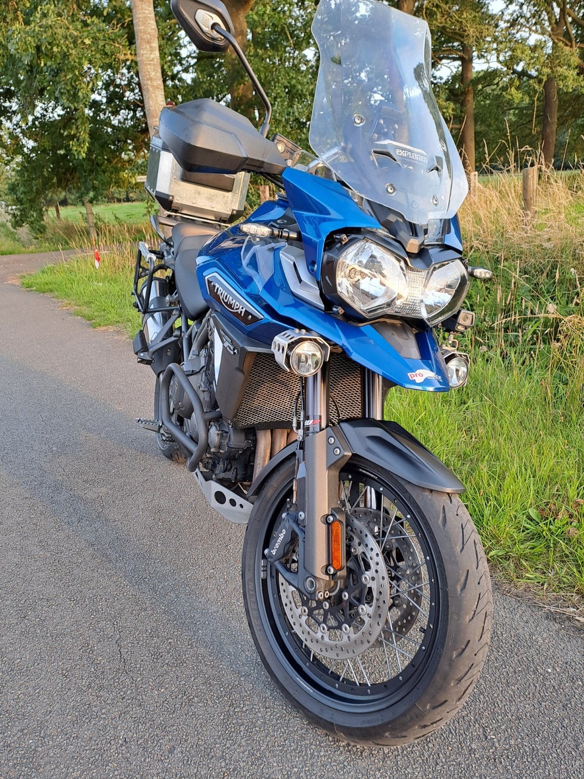 Triumph tiger xca 1200, Motoren, 1215 cc, Motorrijbewijs A, Gebruikt, 3 cilinders