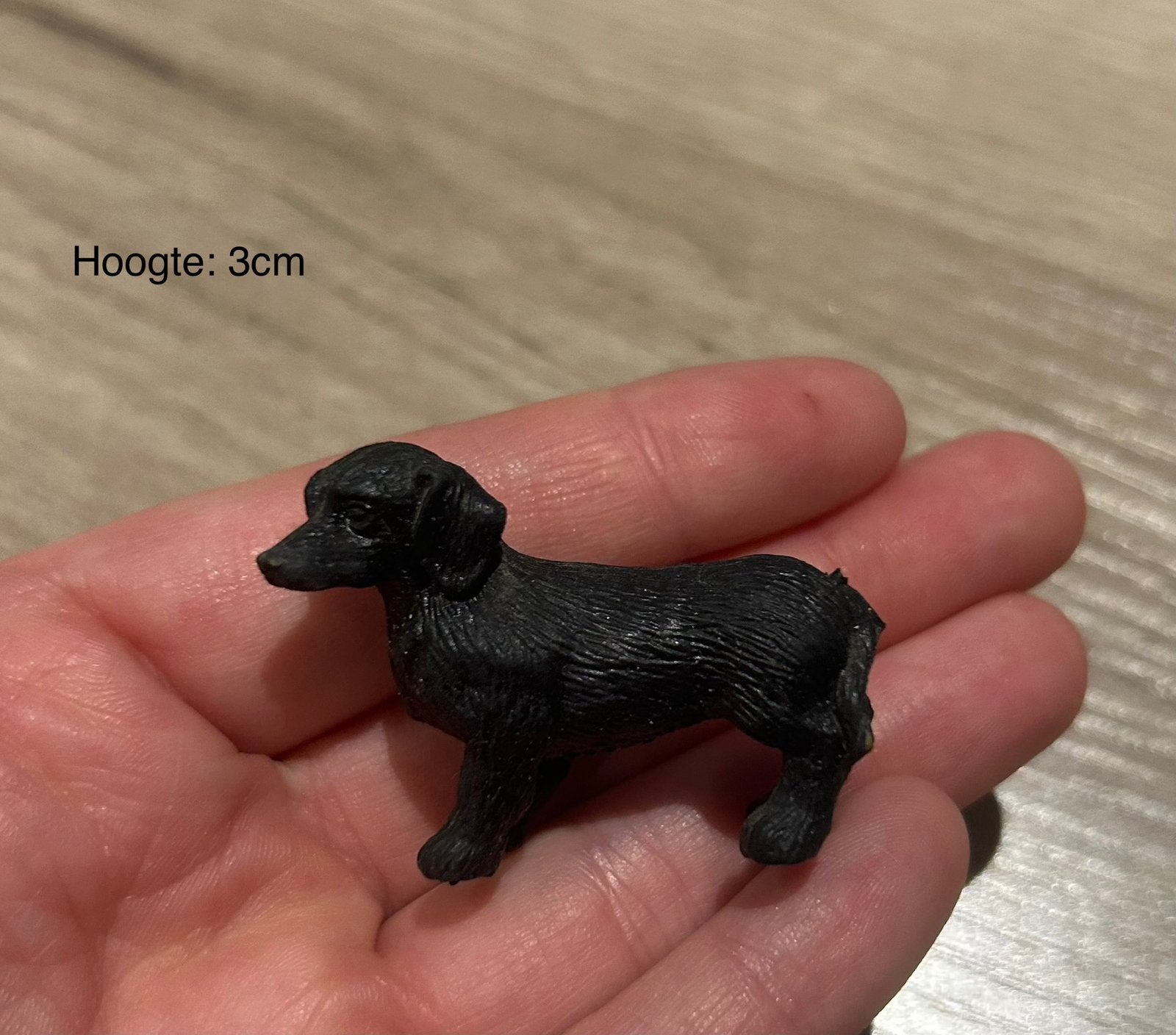 Beeldje zwart hondje, Ophalen of Verzenden, Zo goed als nieuw, Dier