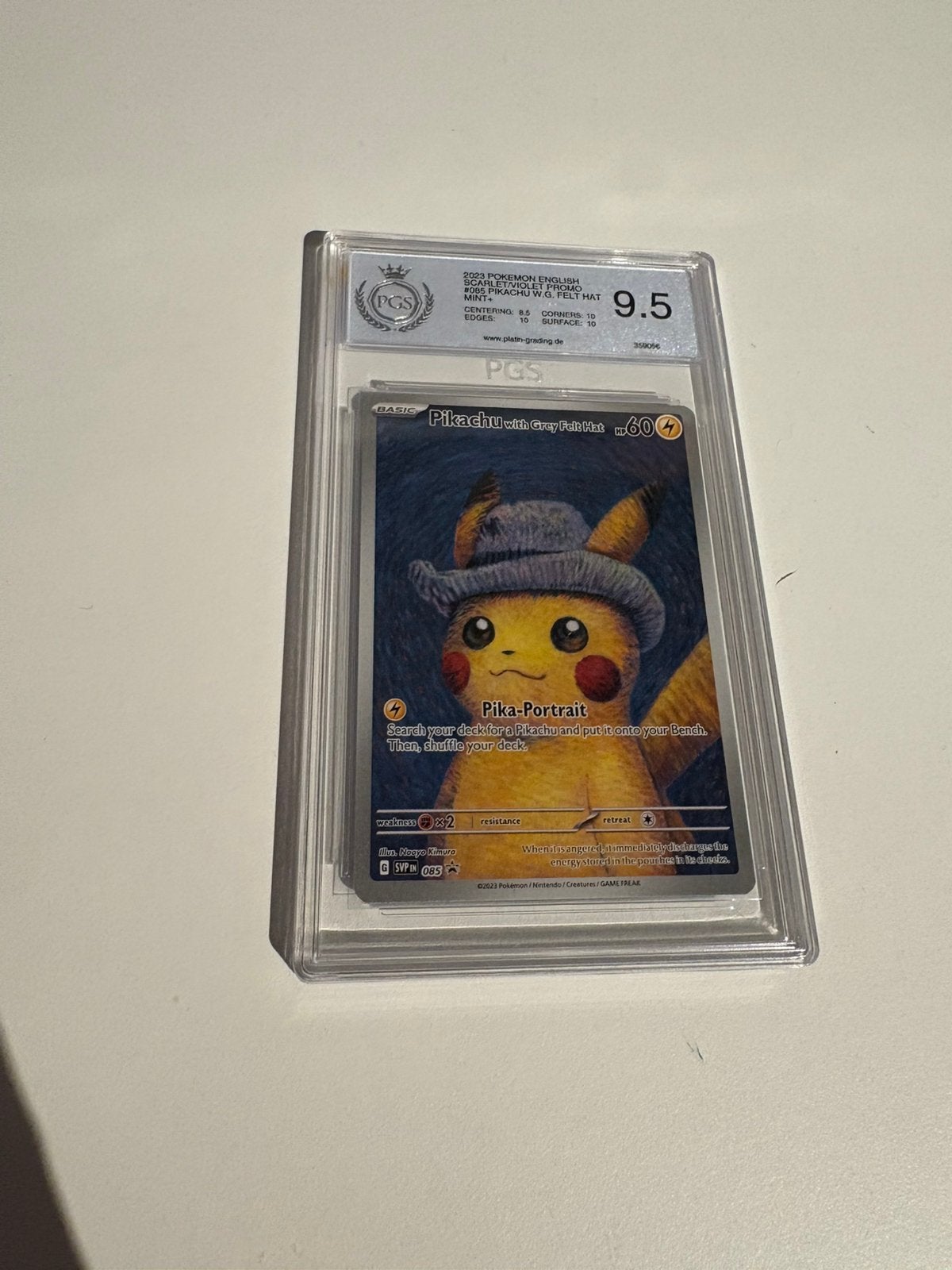 Pikachu van gogh, Hobby en Vrije tijd, Ophalen of Verzenden, Zo goed als nieuw