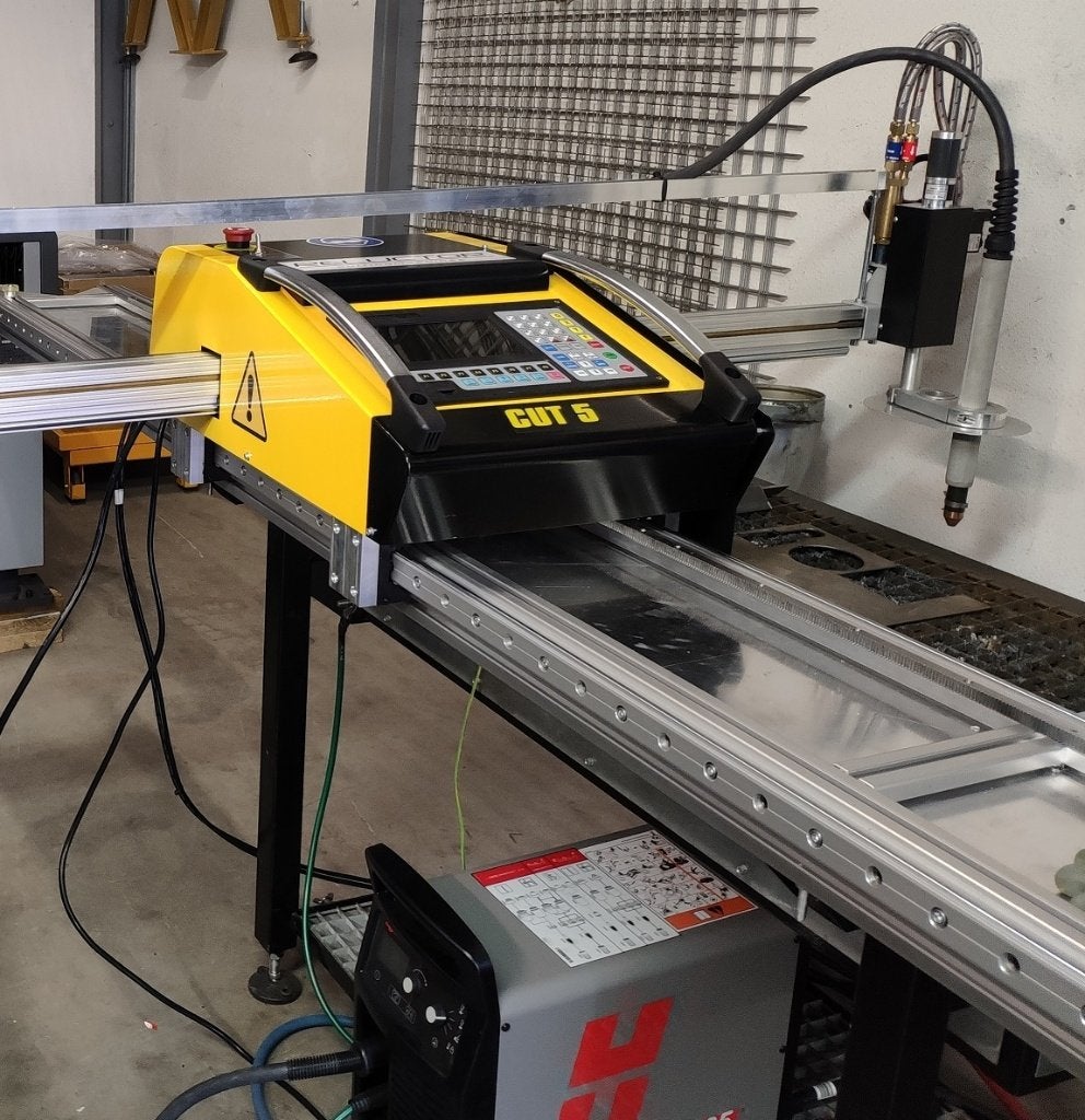 Reluctor CNC snijmachine plasma & autogeen+FastCam software, Enlèvement, Neuf
