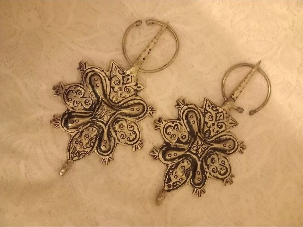 Marokkaanse amazigh fibula, Ophalen of Verzenden