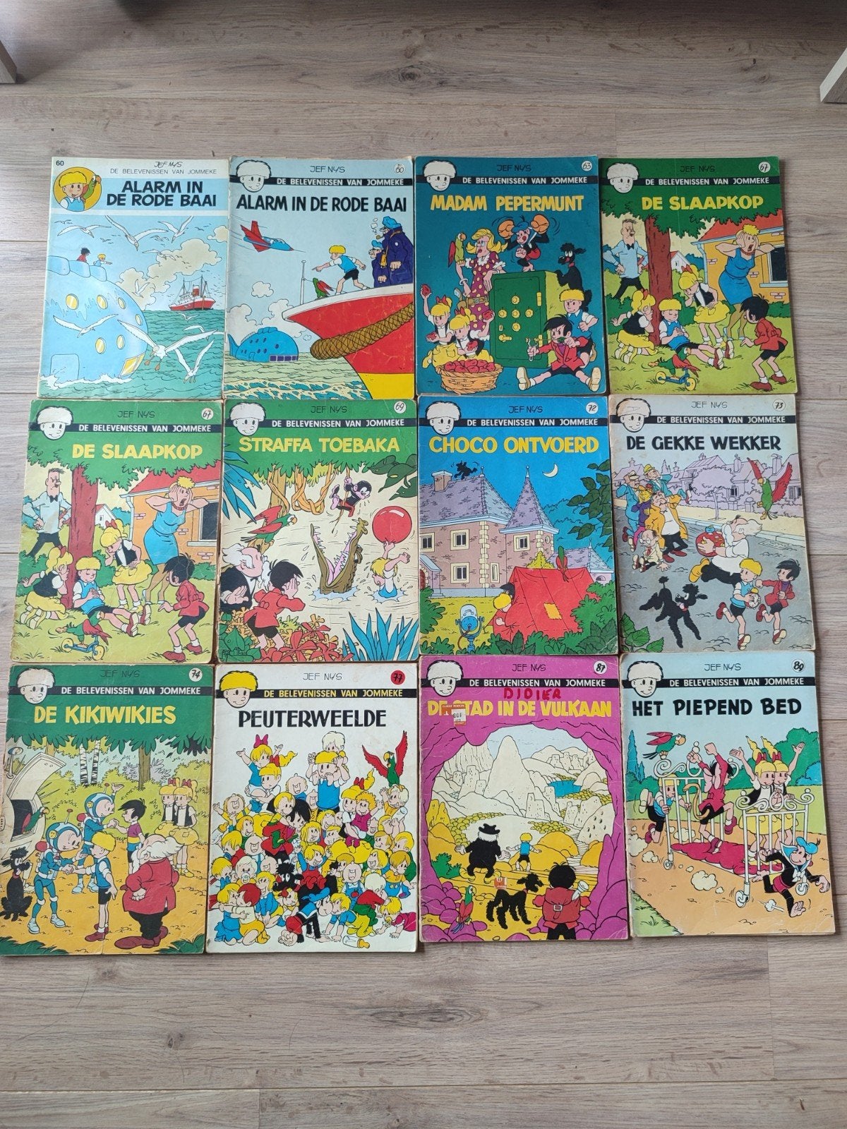 verschillende oude jommeke strips, Boeken, Ophalen